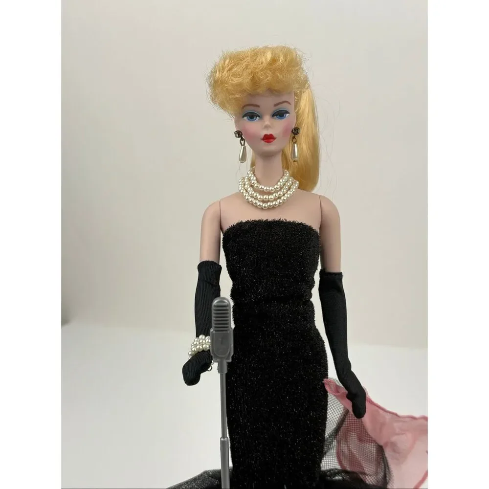 Vintage 1989 Solo In The Spotlight 1961 Porcelain Barbie Doll Mattel 7613 w/ COA
